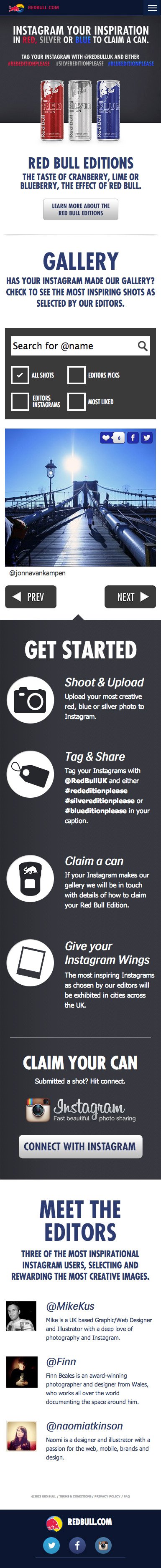 Redbull, Our Editions